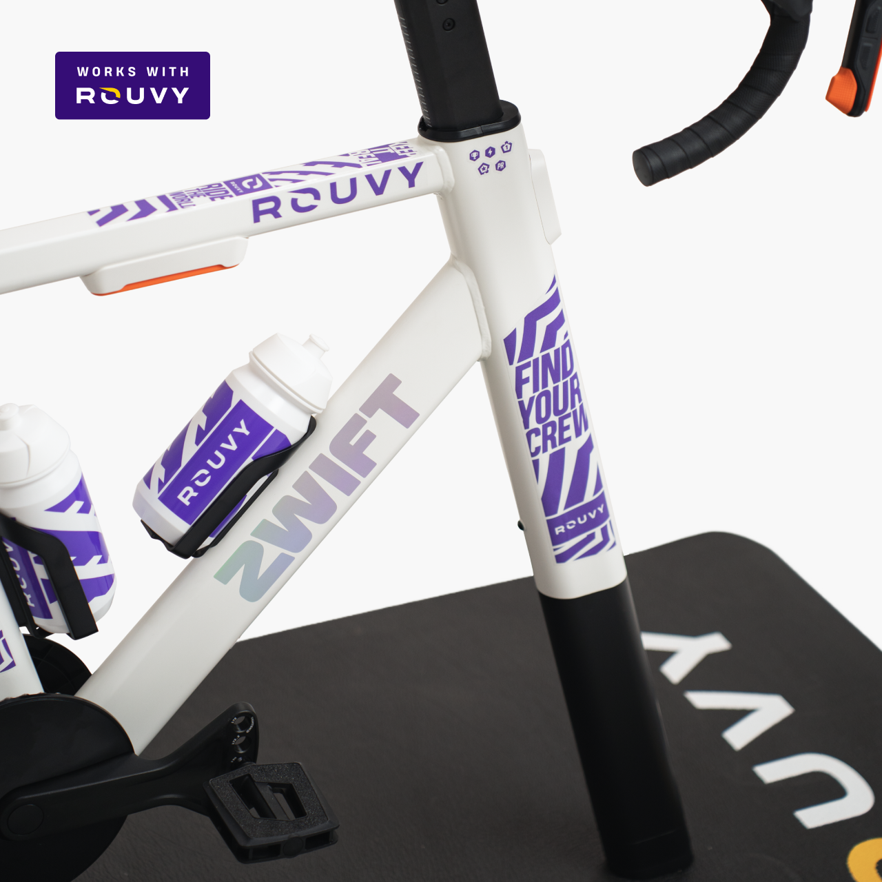 Zwift Ride with KICKR CORE 2: ROUVY edition
