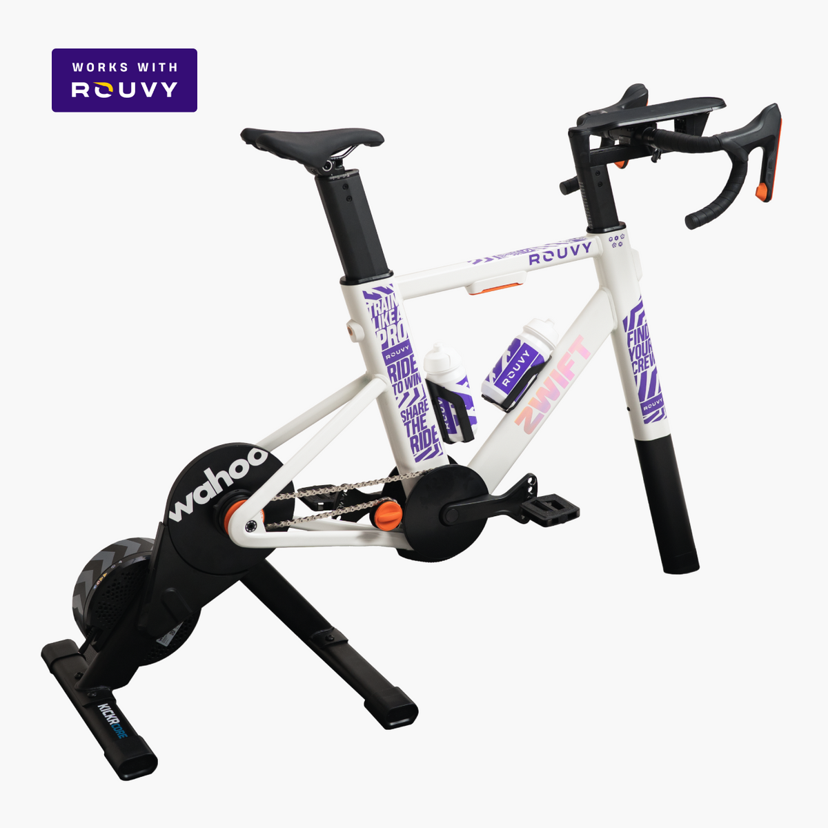 Zwift Ride with KICKR CORE 2: ROUVY edition