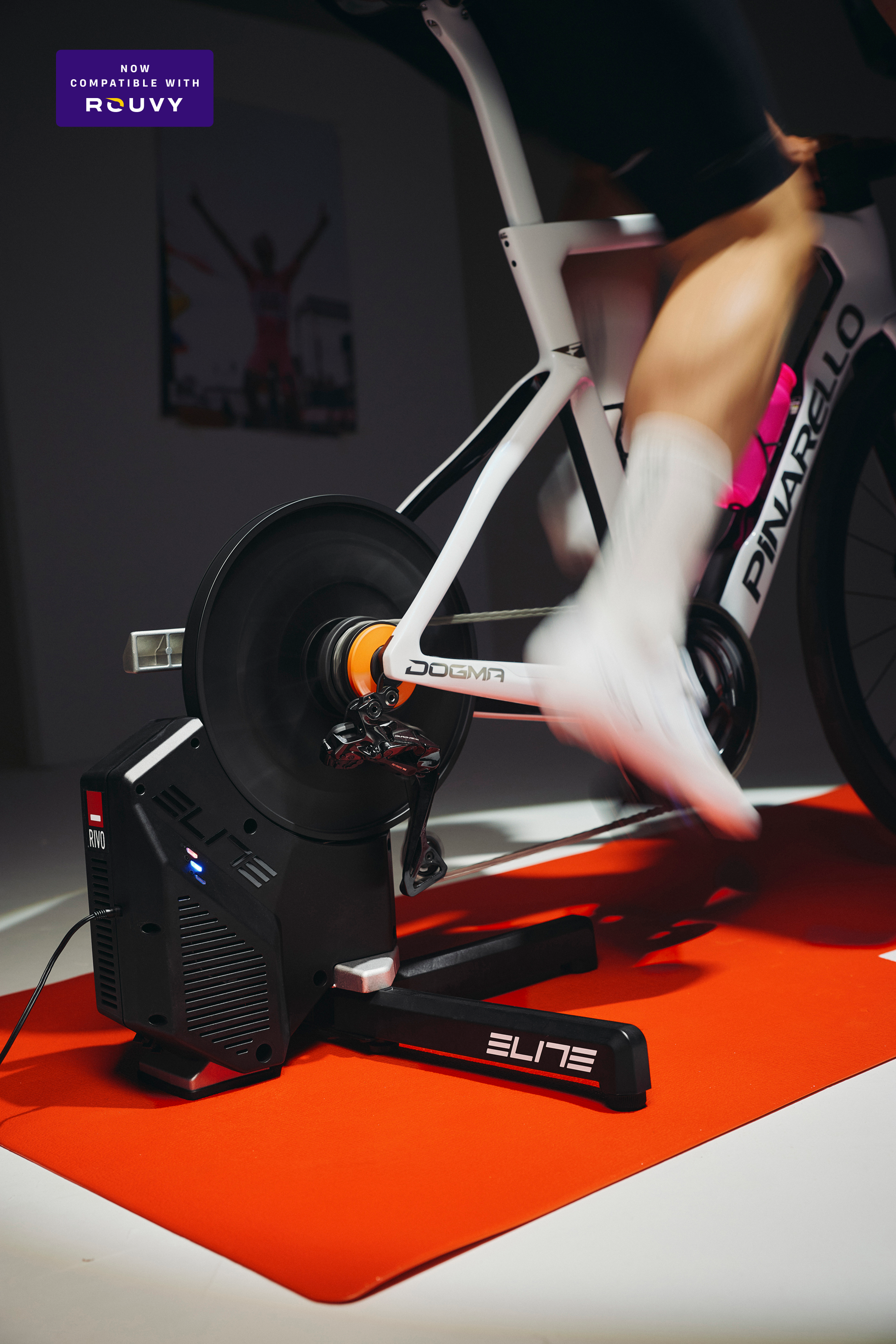 Elite Rivo with Zwift Cog & Click