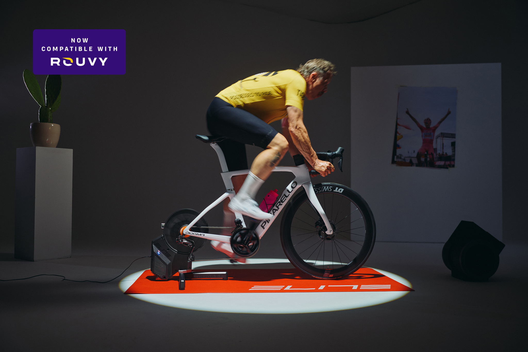 Elite Rivo with Zwift Cog & Click