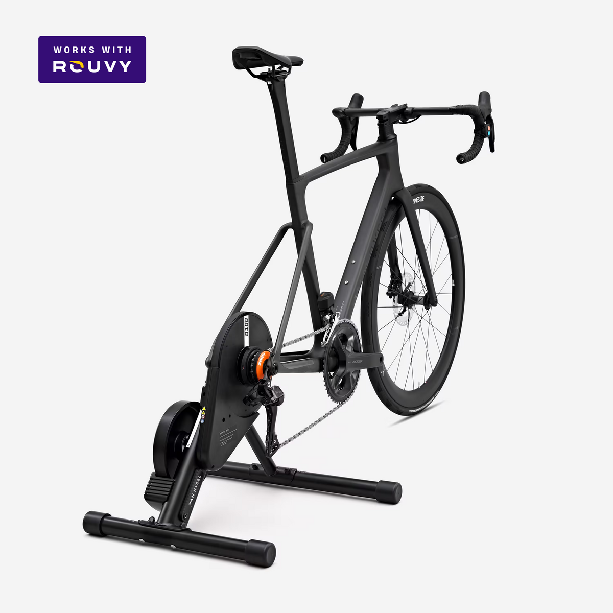 Van Rysel D100 with Zwift Cog & Click