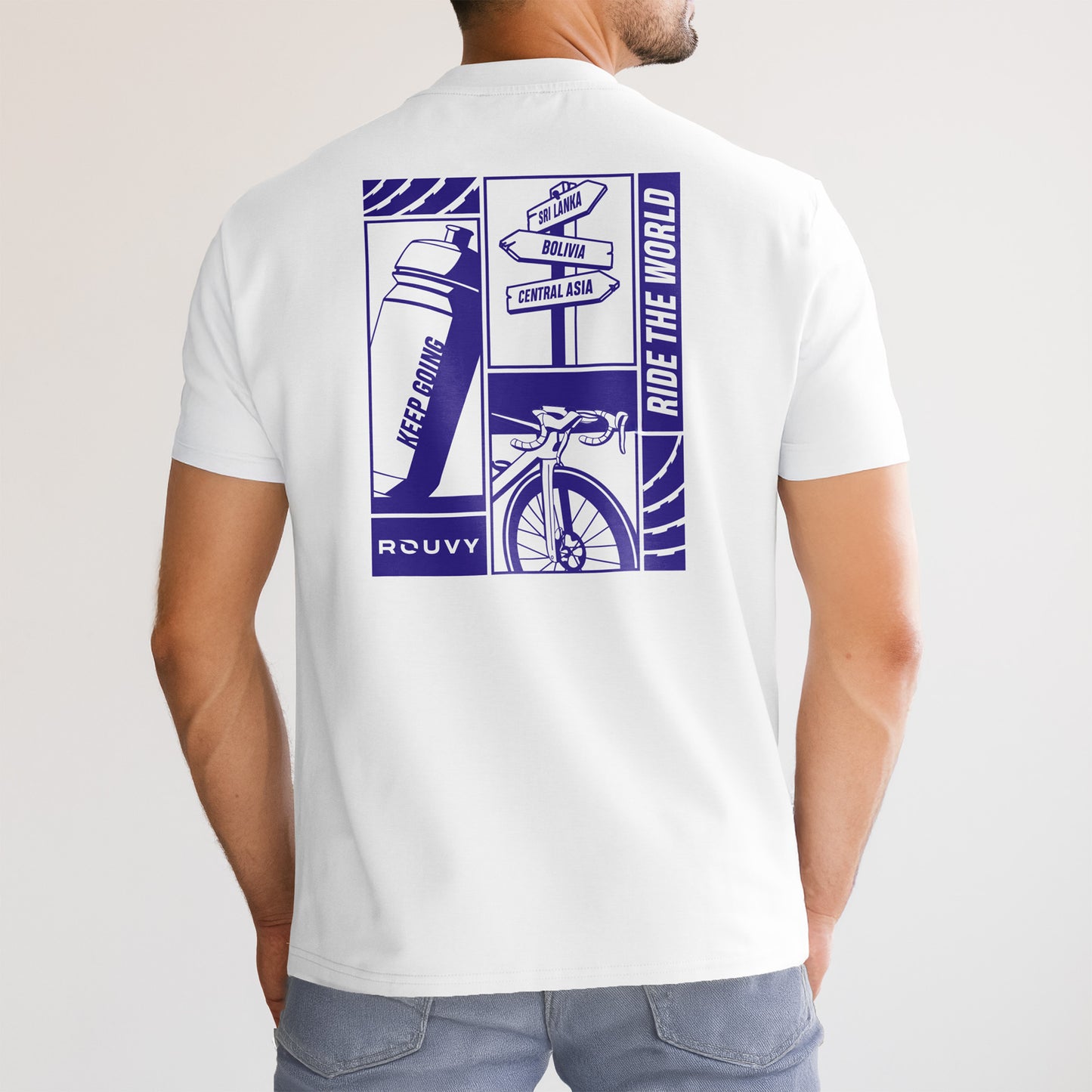 RIDE THE WORLD T-SHIRT - MEN'S