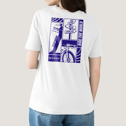 RIDE THE WORLD T-SHIRT - WOMEN'S