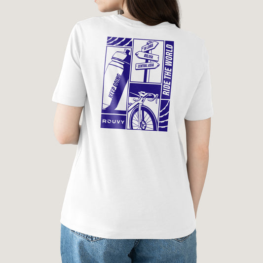 RIDE THE WORLD T-SHIRT - WOMEN'S