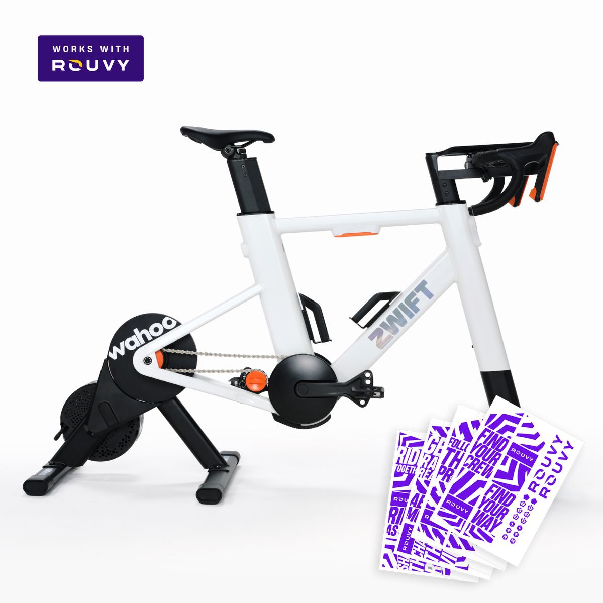 Zwift Ride with KICKR CORE 2: ROUVY Edition