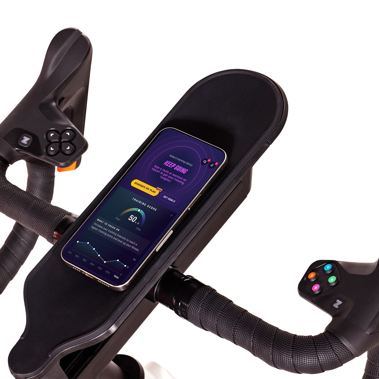 Handlebars on Zwift Ride Smart Frame